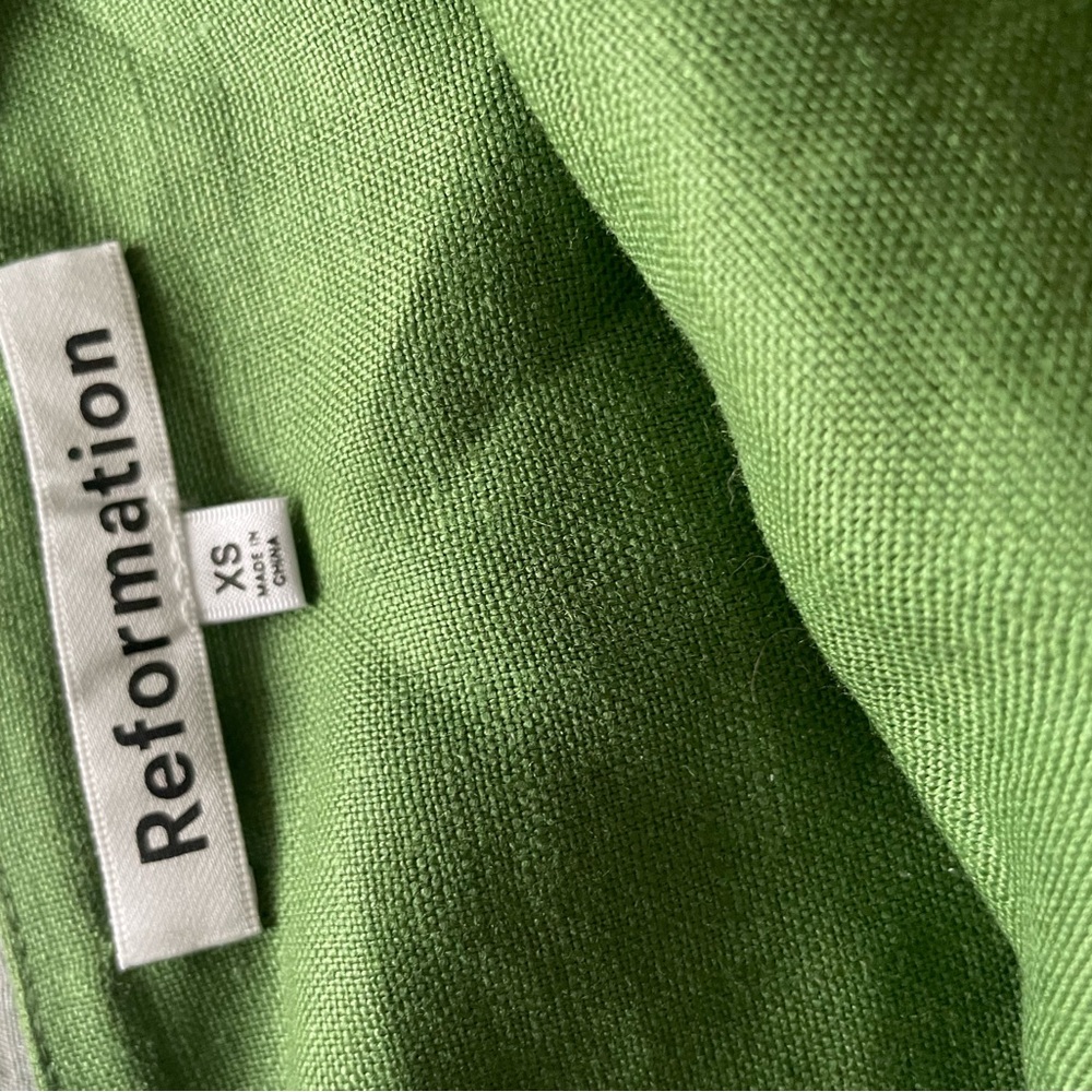 Reformation Linen Dress